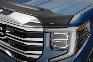 GMC Sierra 1500 Hood Deflector - Husky Liners - Aeroskin II Textured - Matte Black - `19-`25